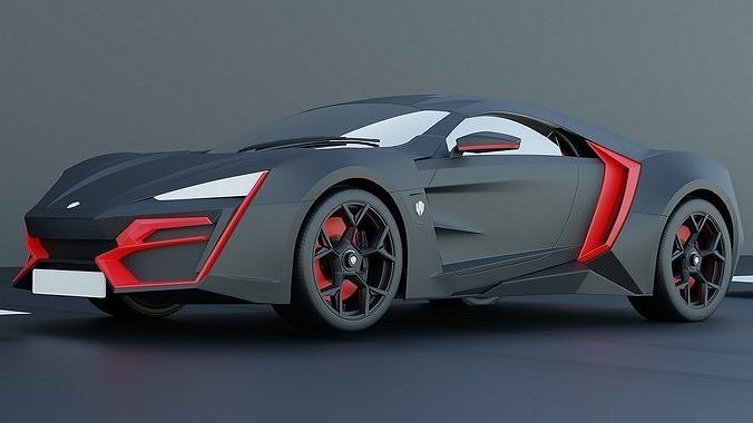 Lykan Hypersport 3d model Free 3D model