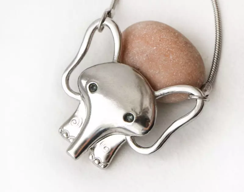 Elefant pendant - Printable model 3D print model