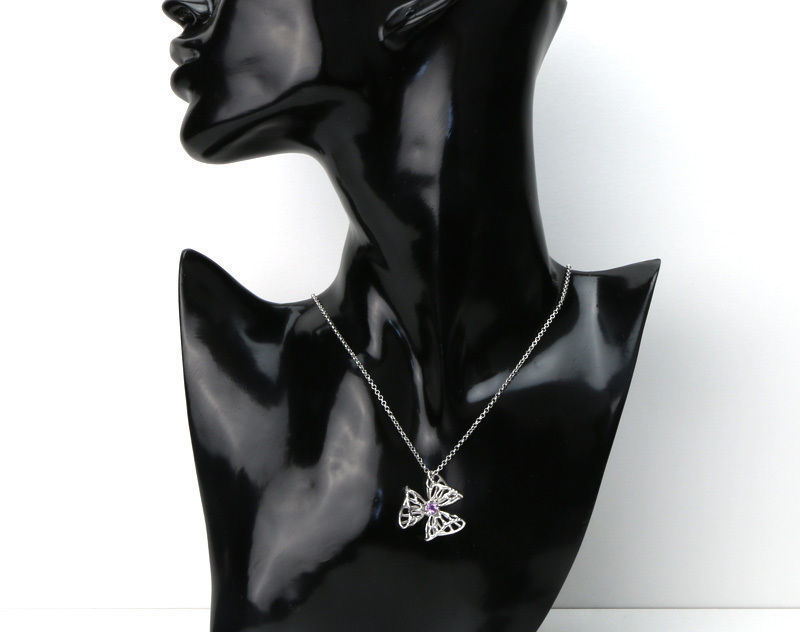 Download miniature pendant model - openwork pattern - one stone 3D print model_3