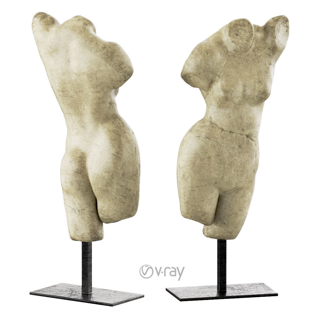 RH - APHRODITE SCULPTURE  3D model_3