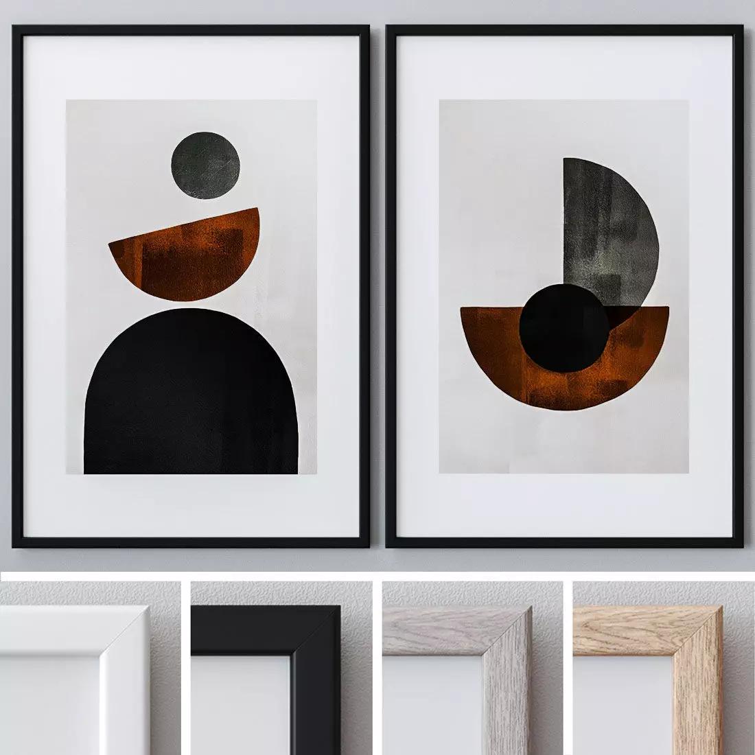 Photo Frames Set 48 3D model_0