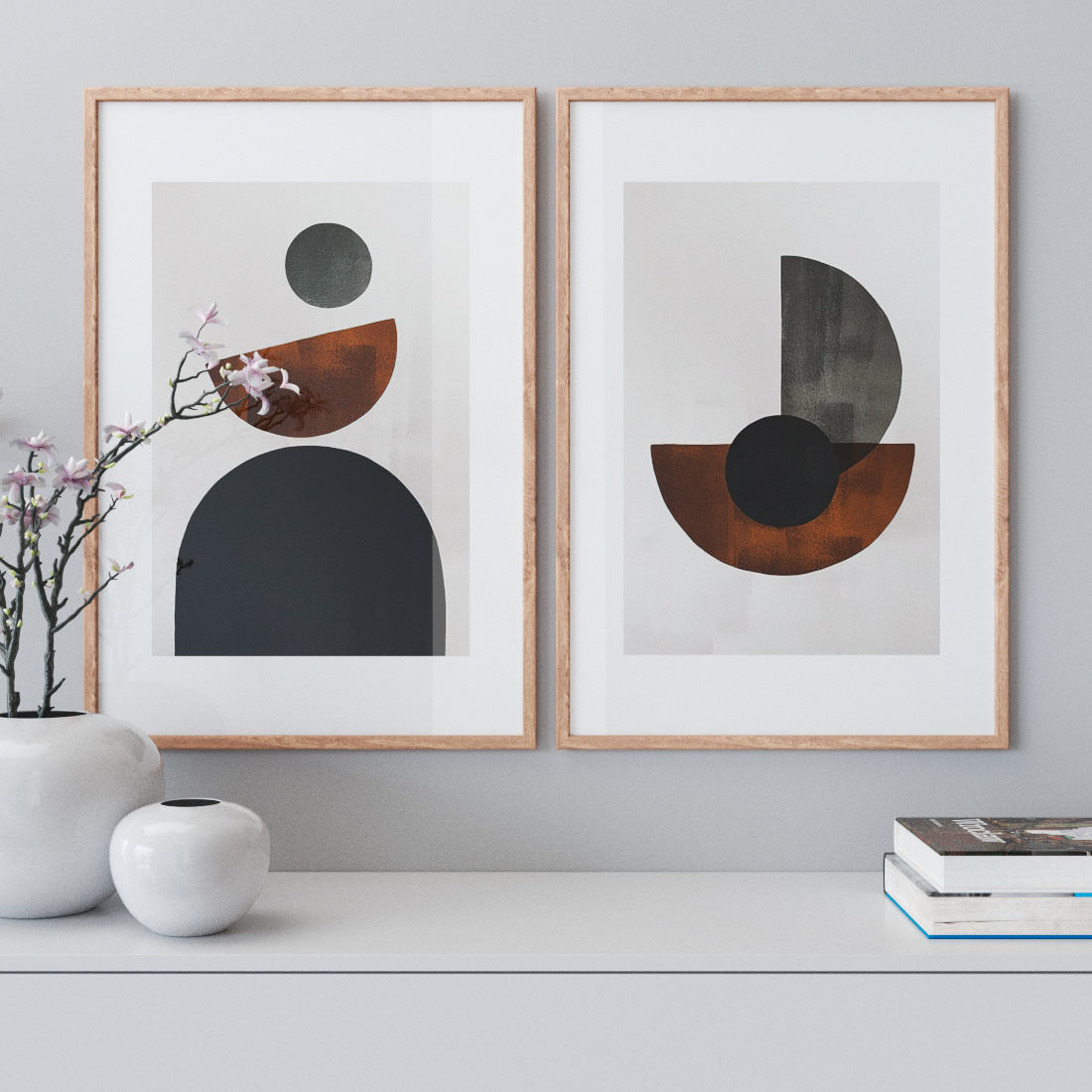 Photo Frames Set 48 3D model_1