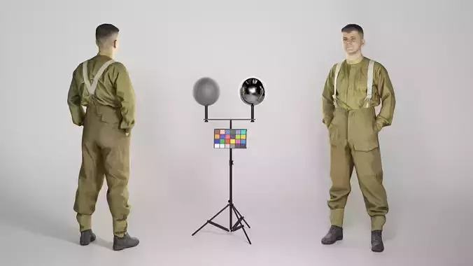 British infantryman character from WW2 266