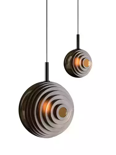 Dark and Bright Star Pendant Lamp