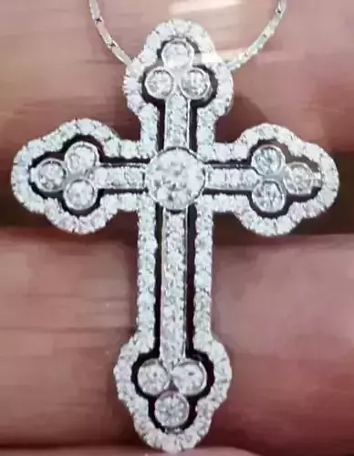 Cross pendant