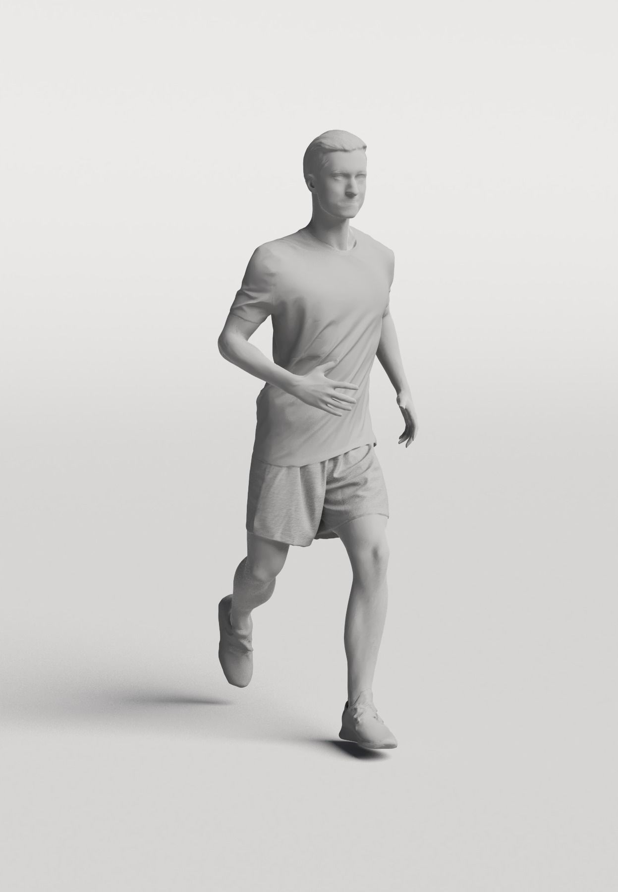 Humano Running Man 0803 3D model_3
