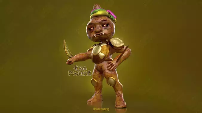 character design is based on Anthill or a pile of soil