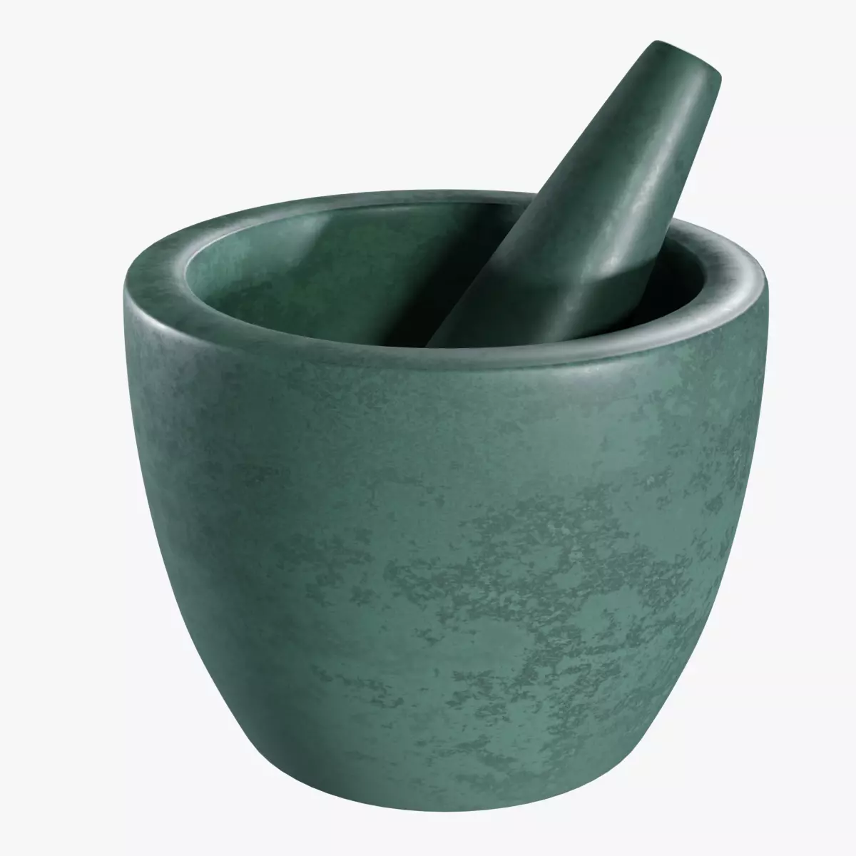 Rock Pestle and Mortar 3D model