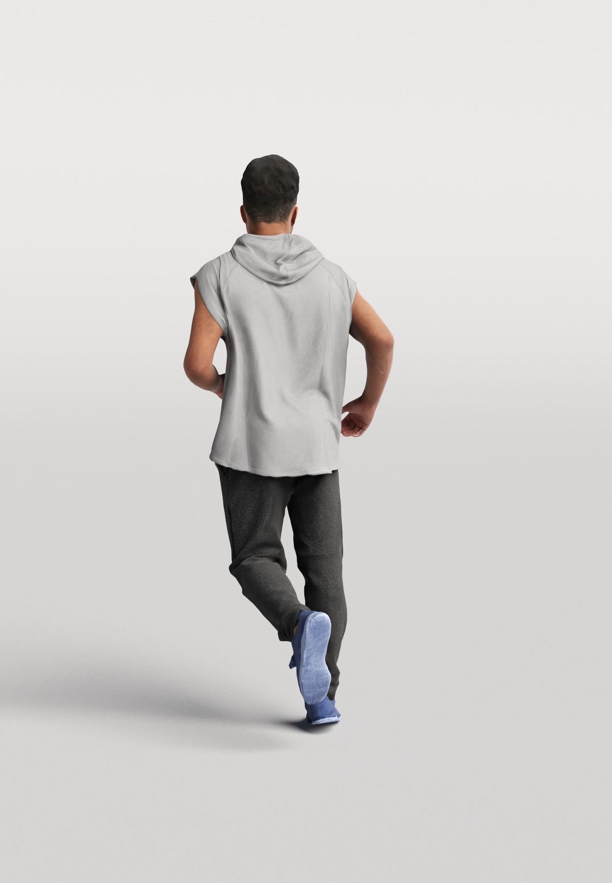 Humano Running Man 0805 3D model_2
