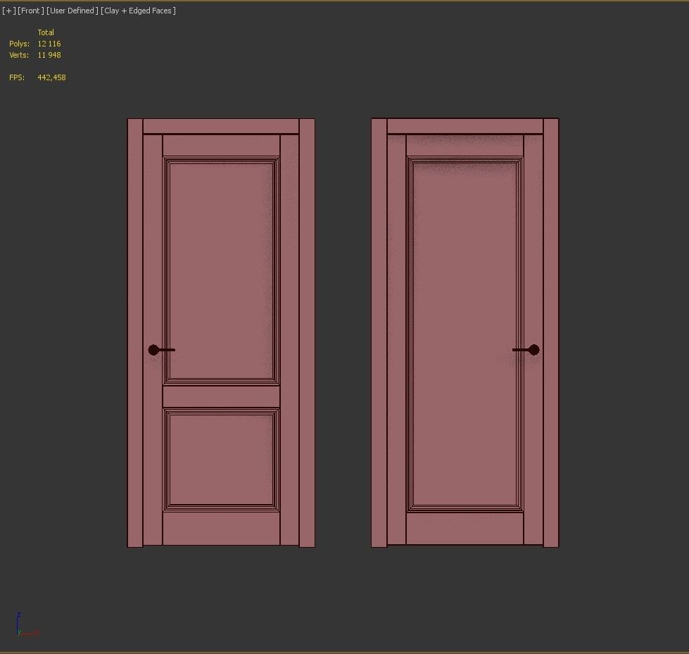 Doors Dorian Galla 71  90 3D model_2