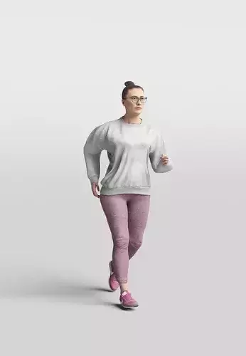 Humano Running Woman 0806