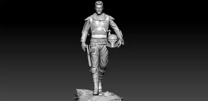 Cobb Vanth the Mandalorian Season 2 3D print model