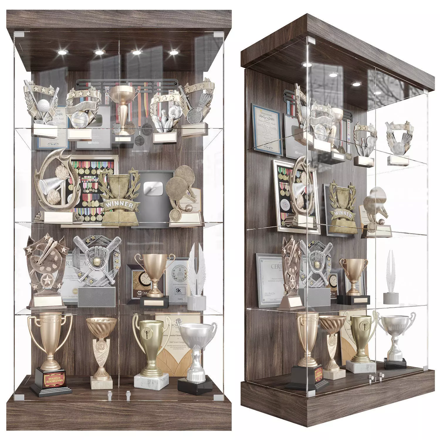 Award cabinet 2 3D model_0