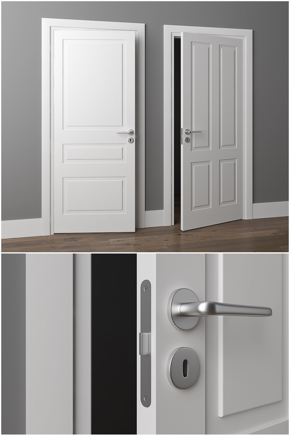 Doors matteucci rigoletto r2 r4 3D model_1