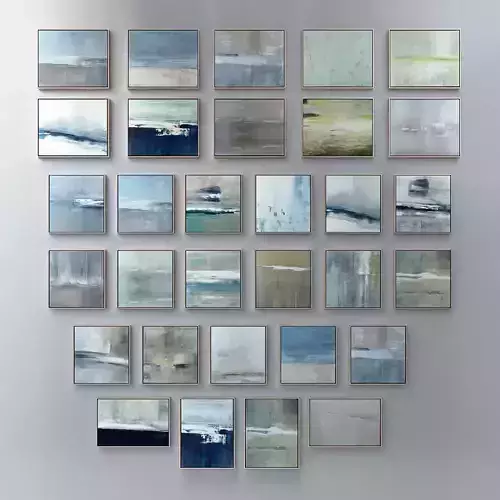 Collection of contemporary paintings John-Richard collection 19