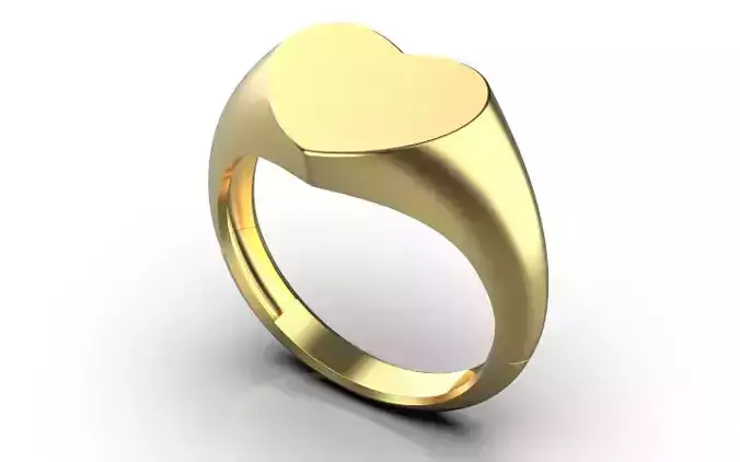 Infinity Heart fashion Engagement Ring Silver Gold