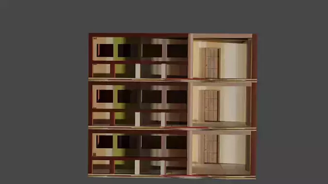 simple model of building
