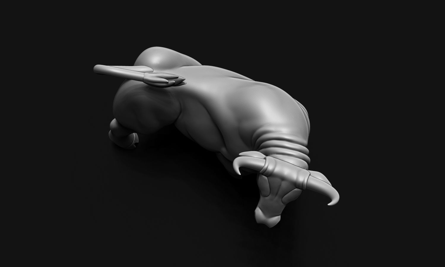 Taurus Printable 3D print model_9