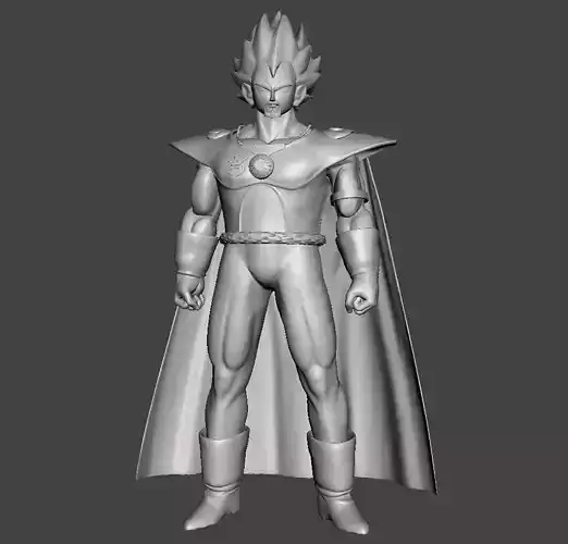 King Vegeta 3D Model