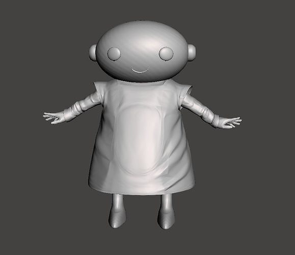 Zeno Dragon Ball 3D Model 3D print model