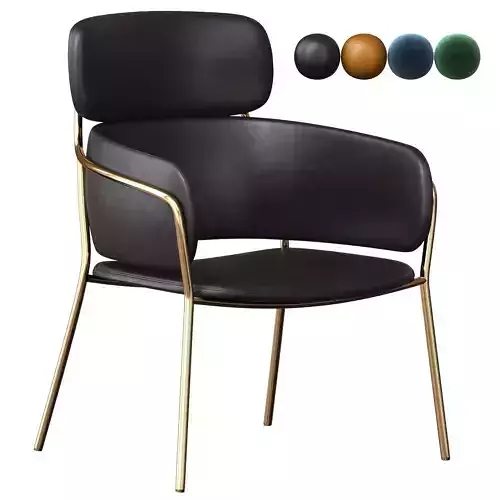Strike LO Debi Arrmet Dining Chairpro 3D model
