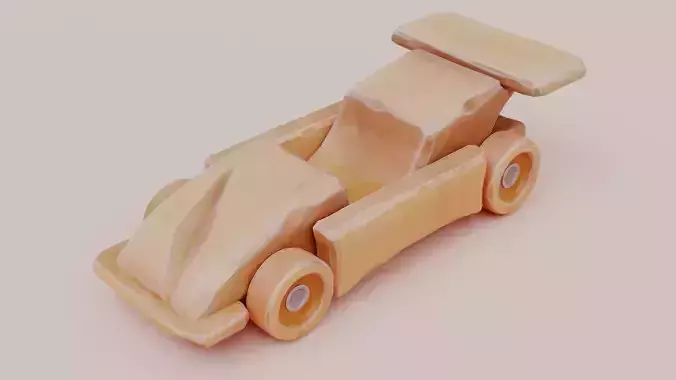 Wooden car toy