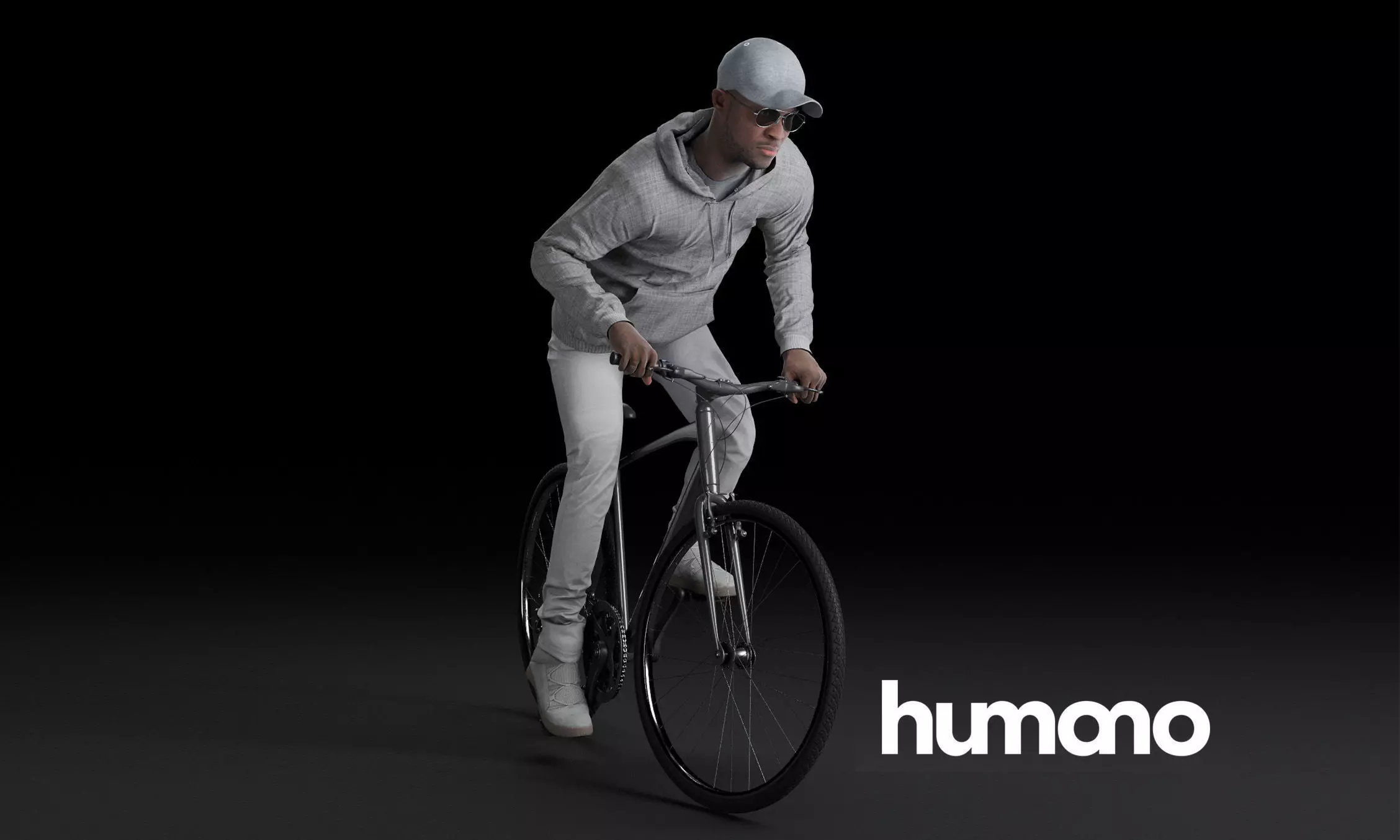 Humano Biking Man 0817 3D model_0