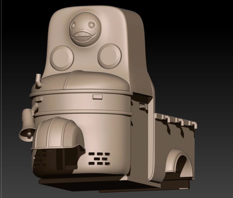 Emil 3D Print model star wars vehicle 3D print model_1