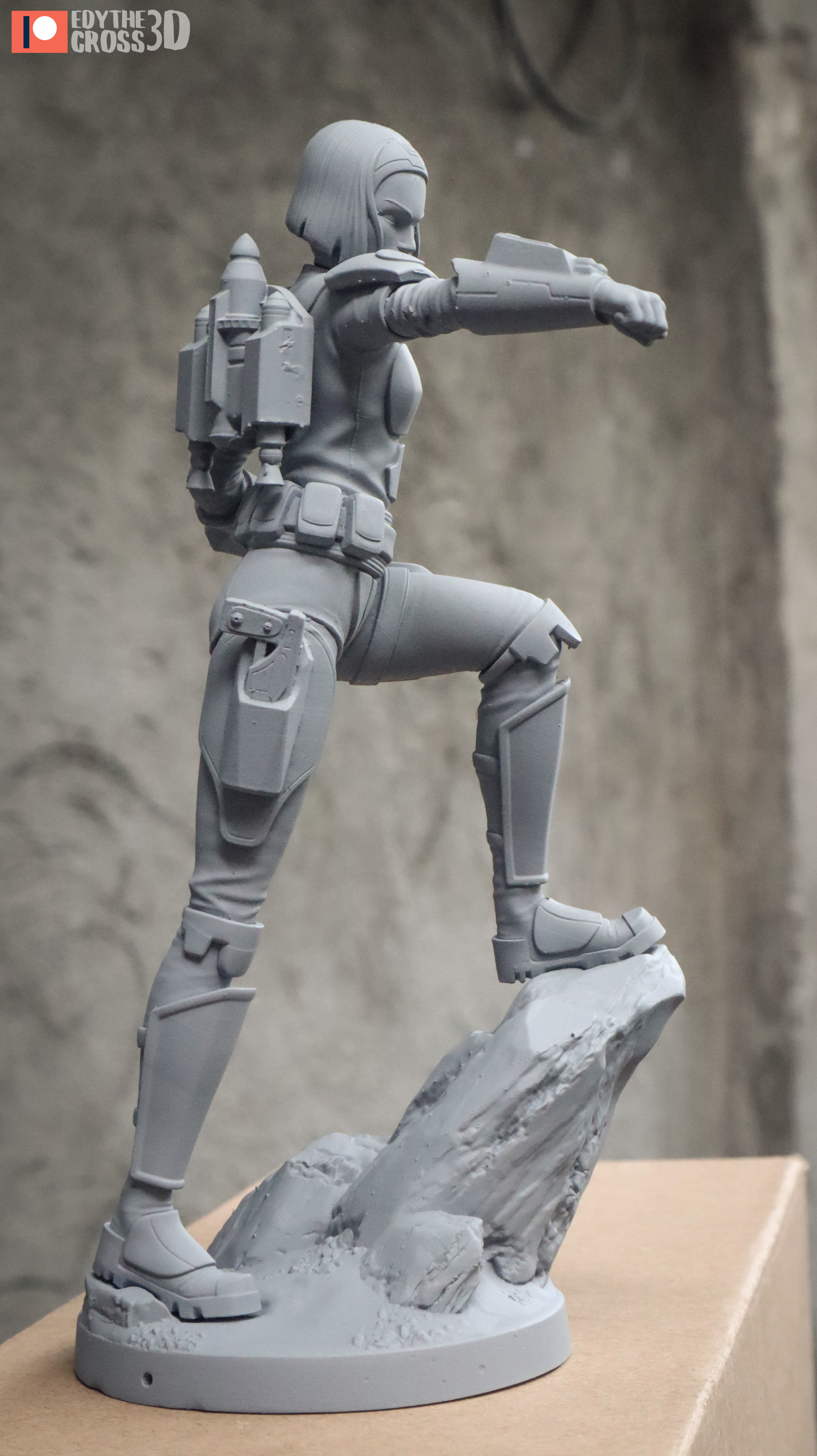 Bo Katan Kryze  3D print model_14