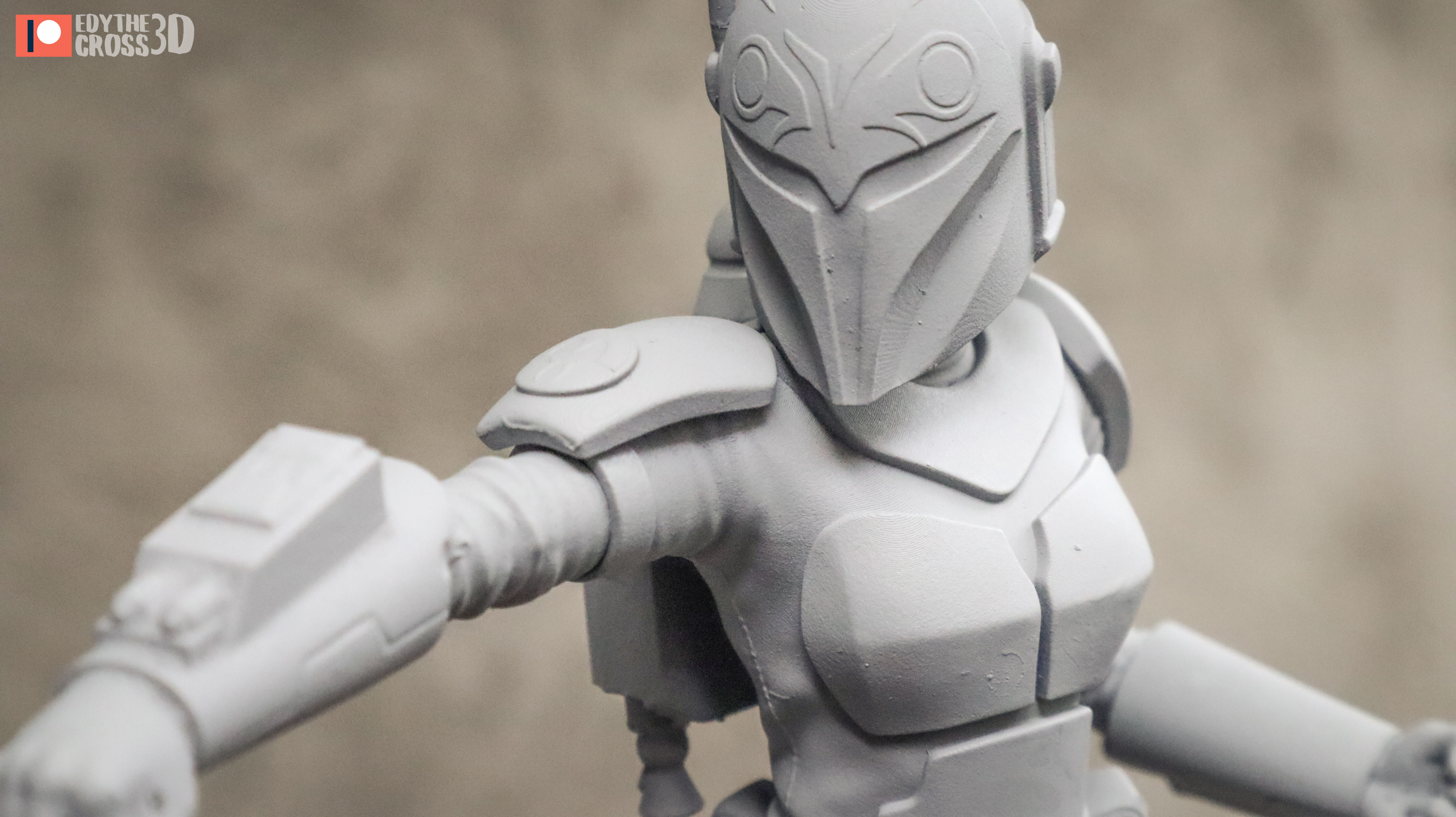 Bo Katan Kryze  3D print model_7