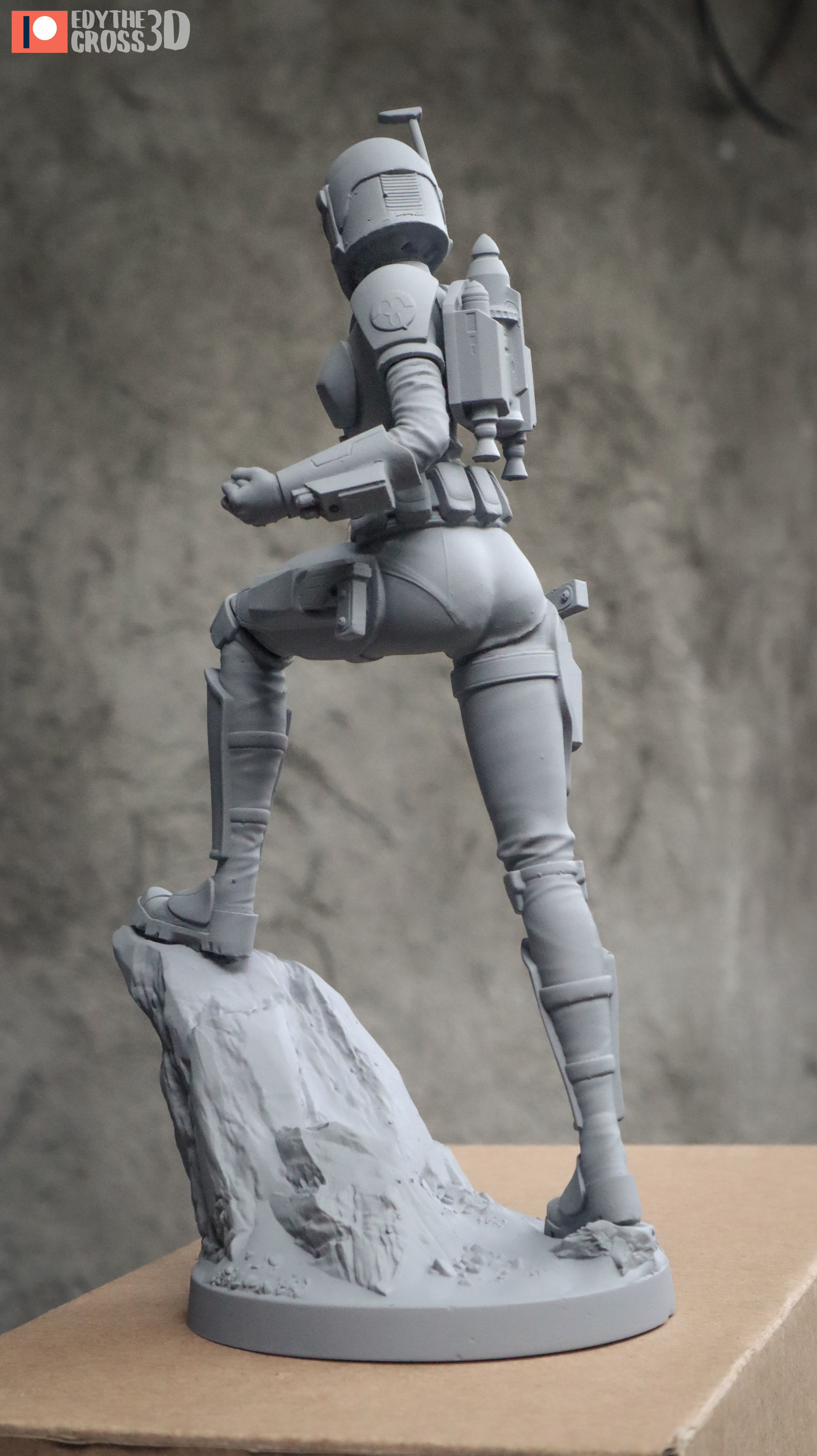 Bo Katan Kryze  3D print model_12