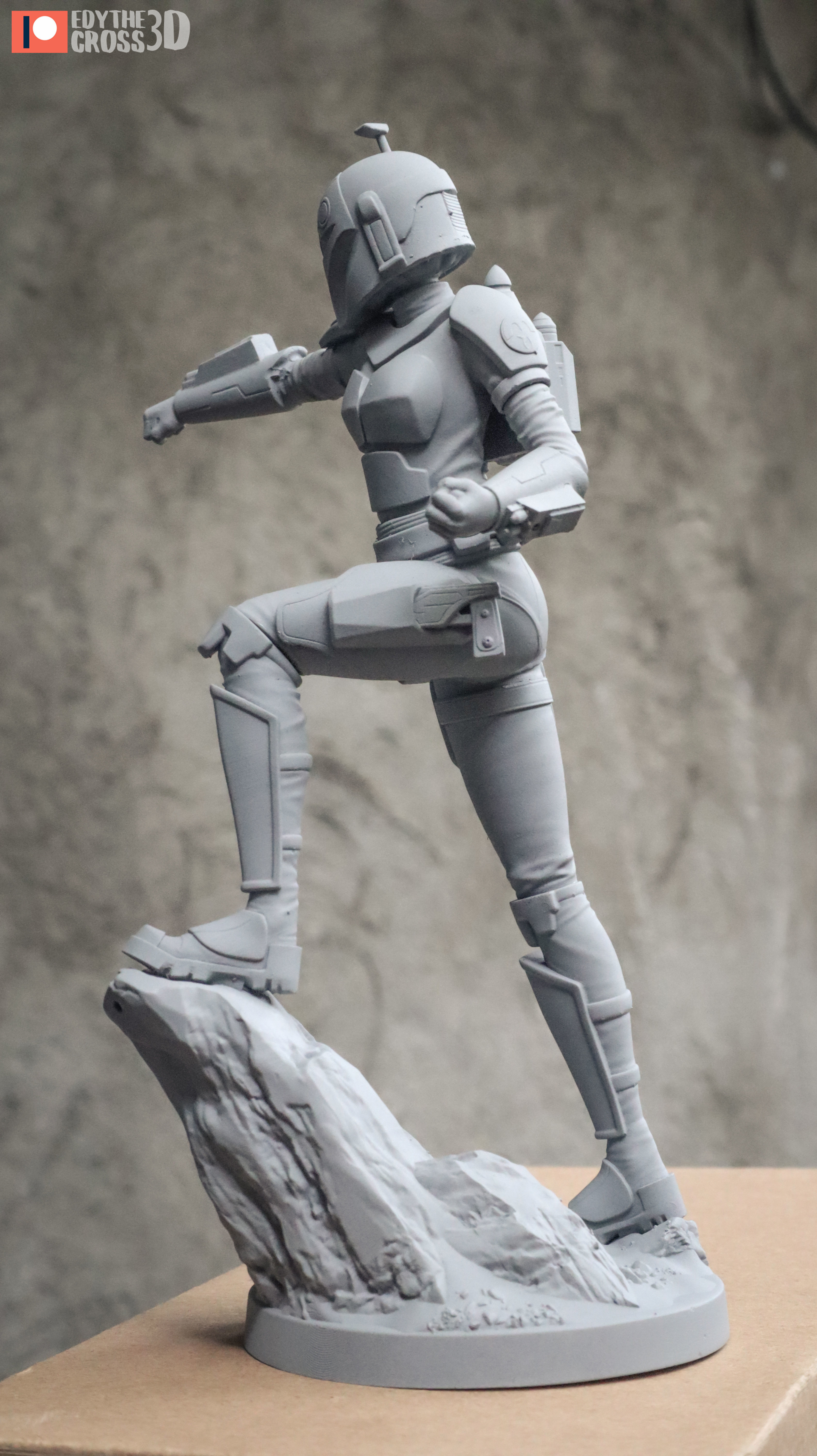 Bo Katan Kryze  3D print model_10
