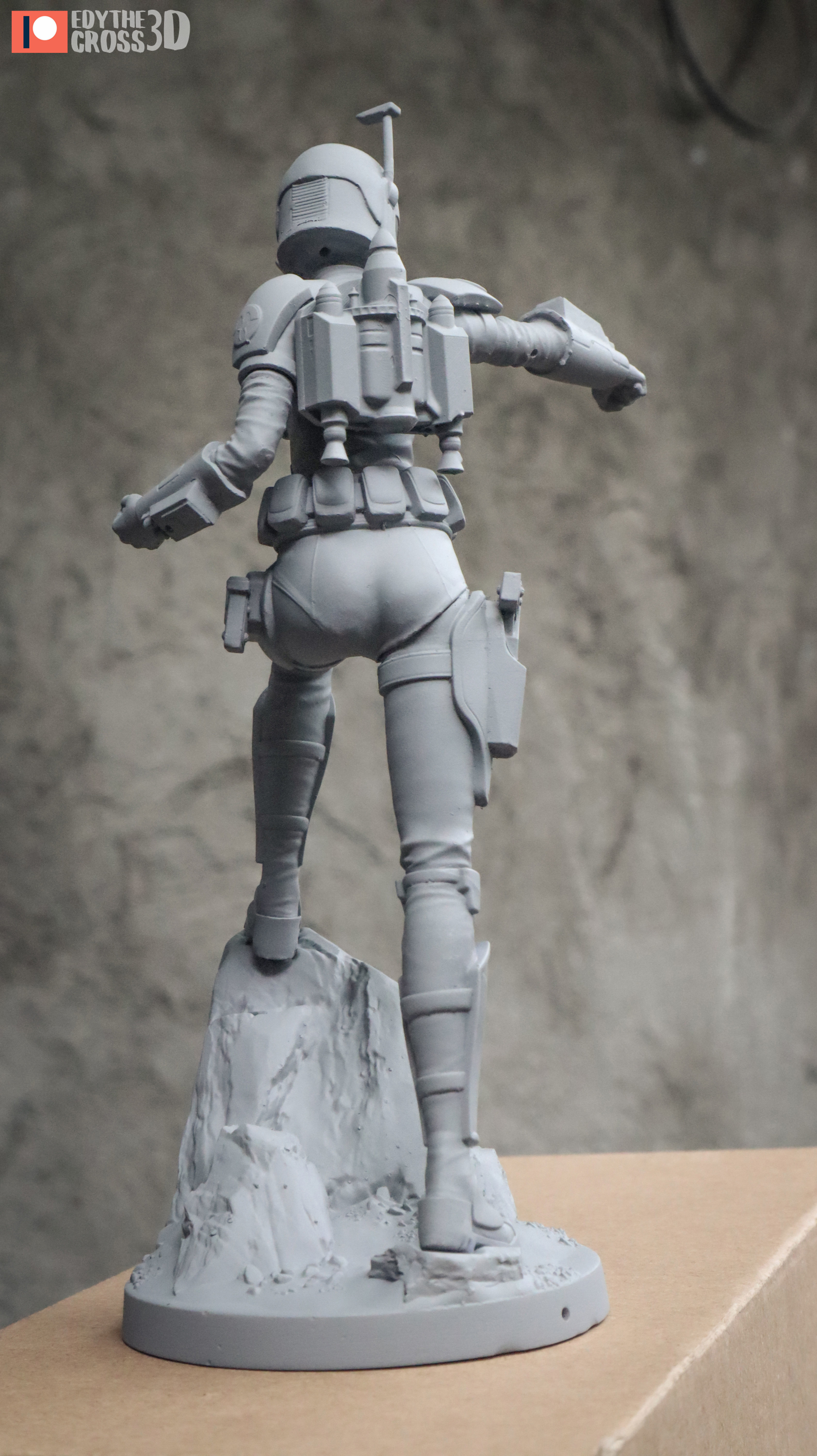 Bo Katan Kryze  3D print model_5