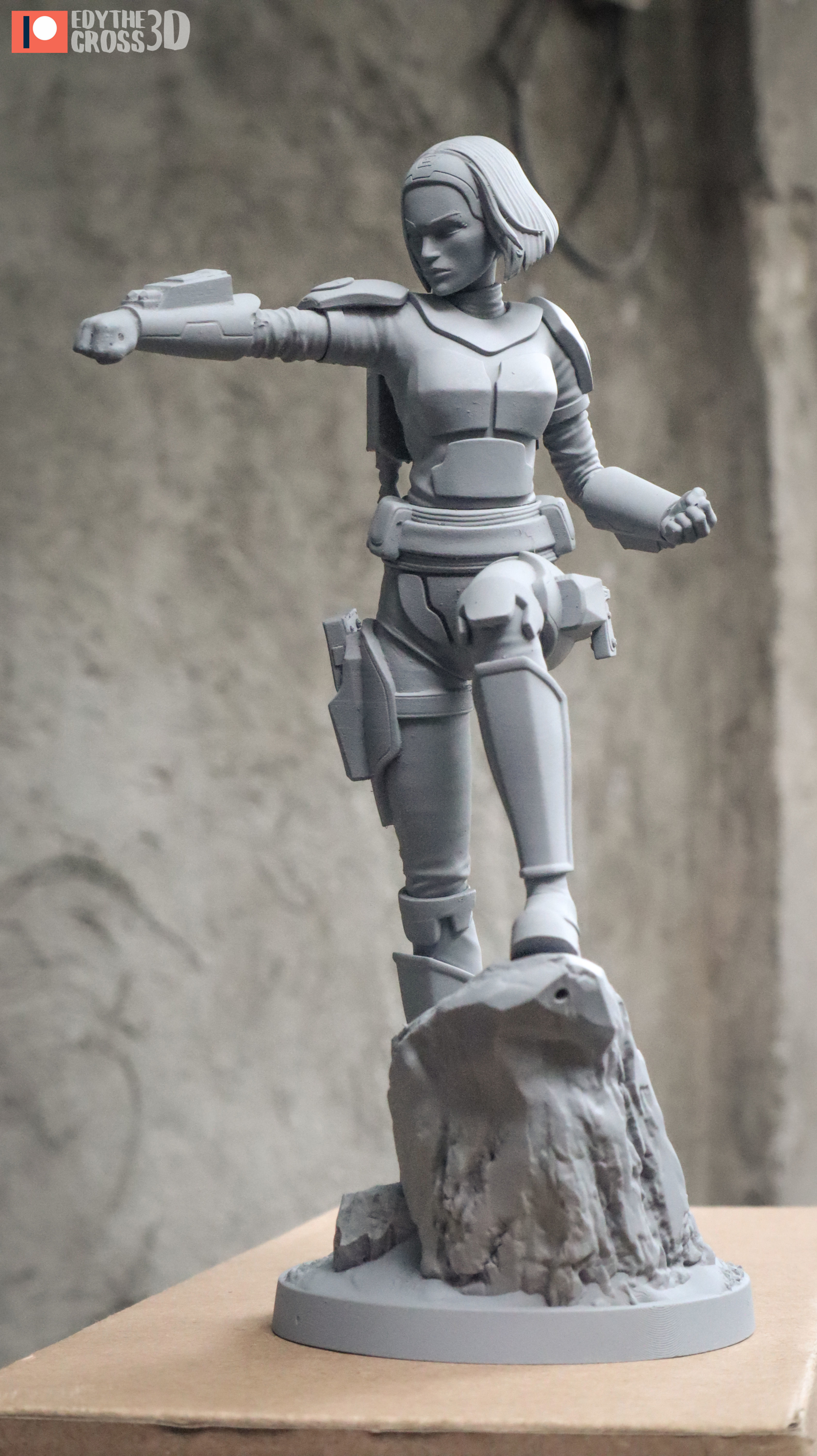 Bo Katan Kryze  3D print model_15