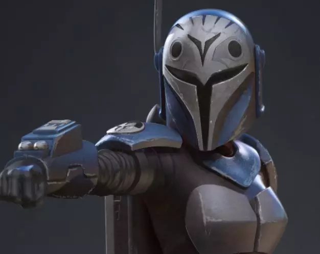 Bo Katan Kryze  3D print model_0