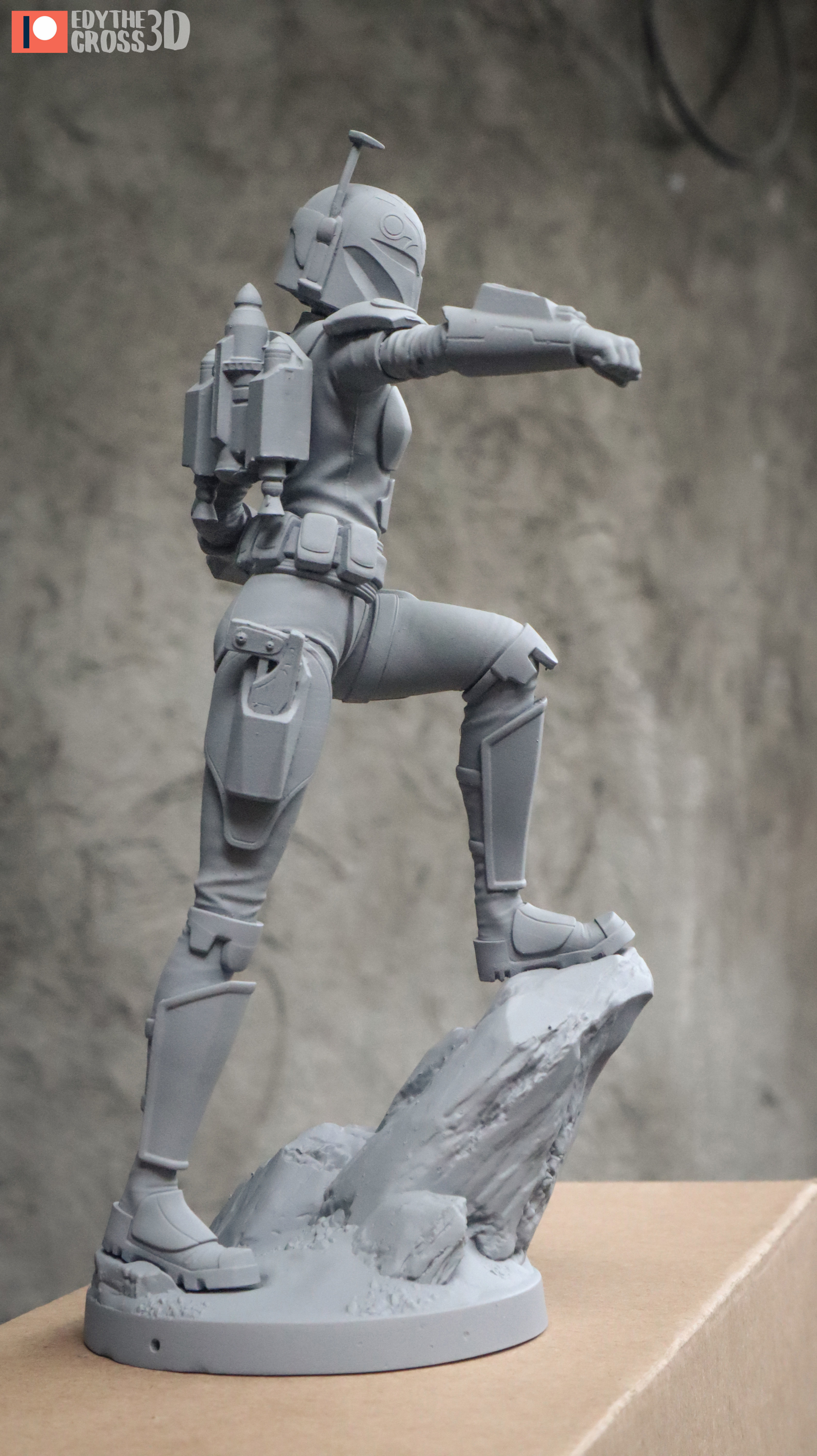 Bo Katan Kryze  3D print model_13