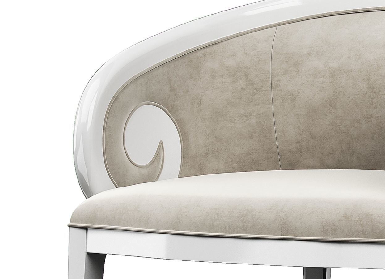 Melody Chair 3D model_3