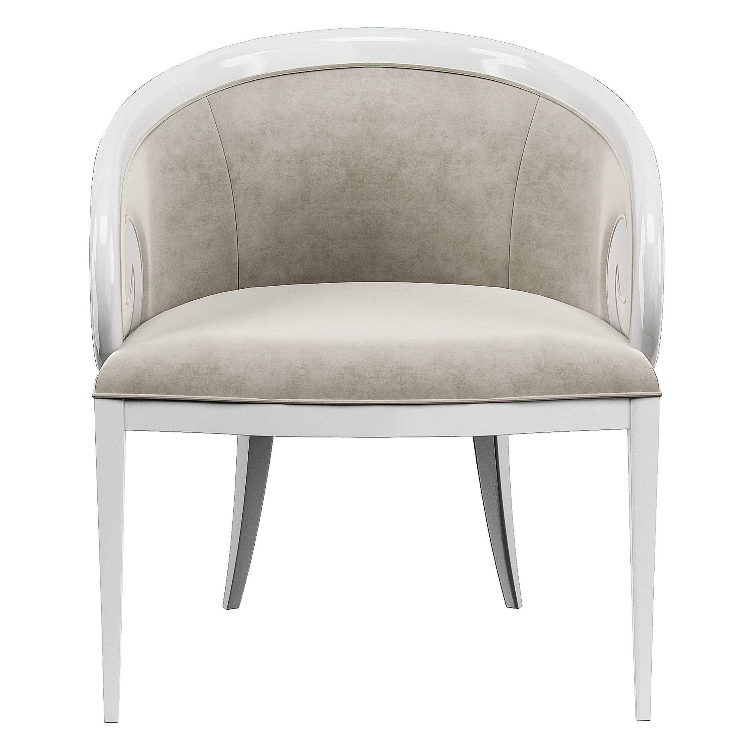 Melody Chair 3D model_2