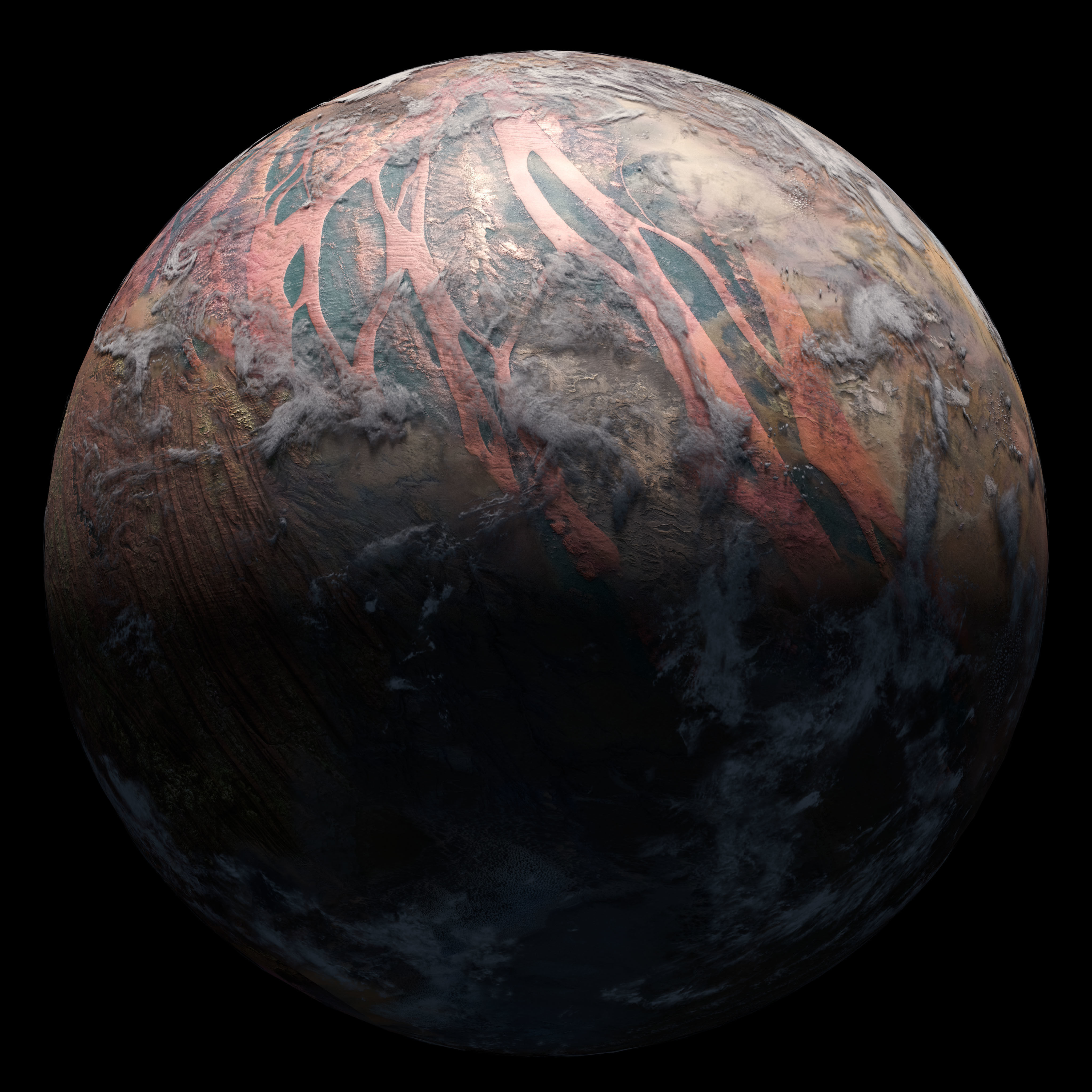 PBR Crystal 8K Textures 3D model CGTrader