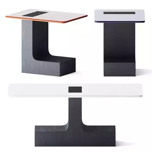 Wooden coffee table Block by Minotti