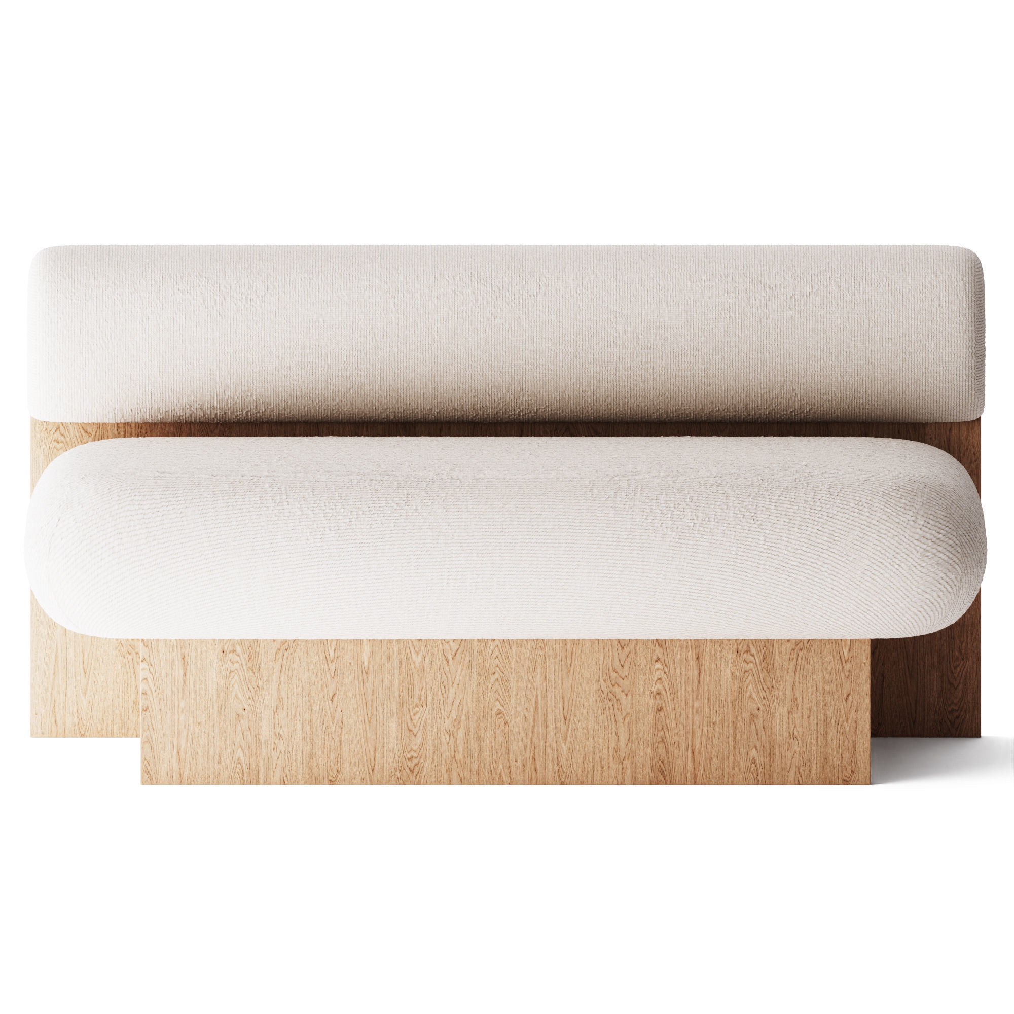 LArt Double Lounge Chair by Fomu 3D model_1