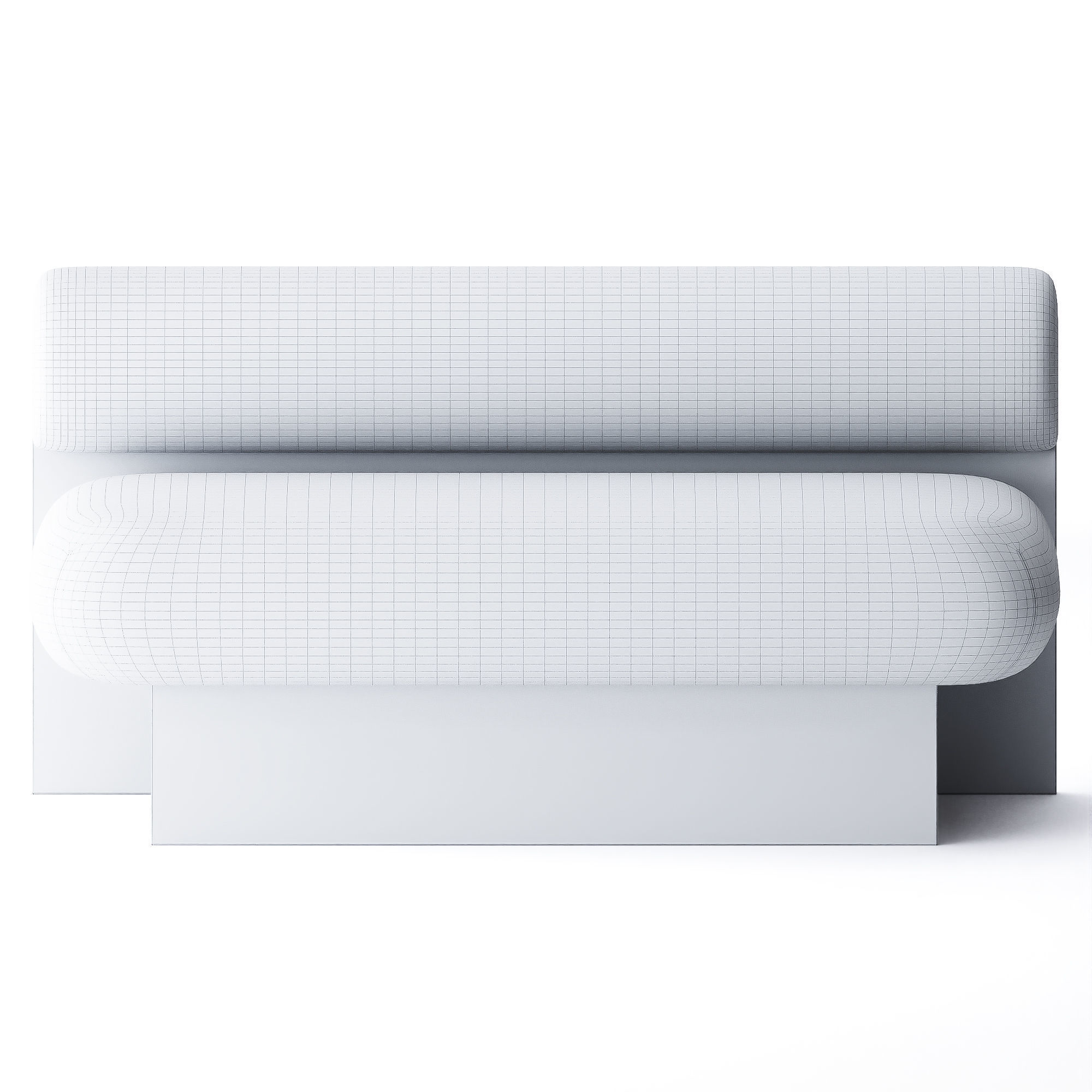 LArt Double Lounge Chair by Fomu 3D model_2