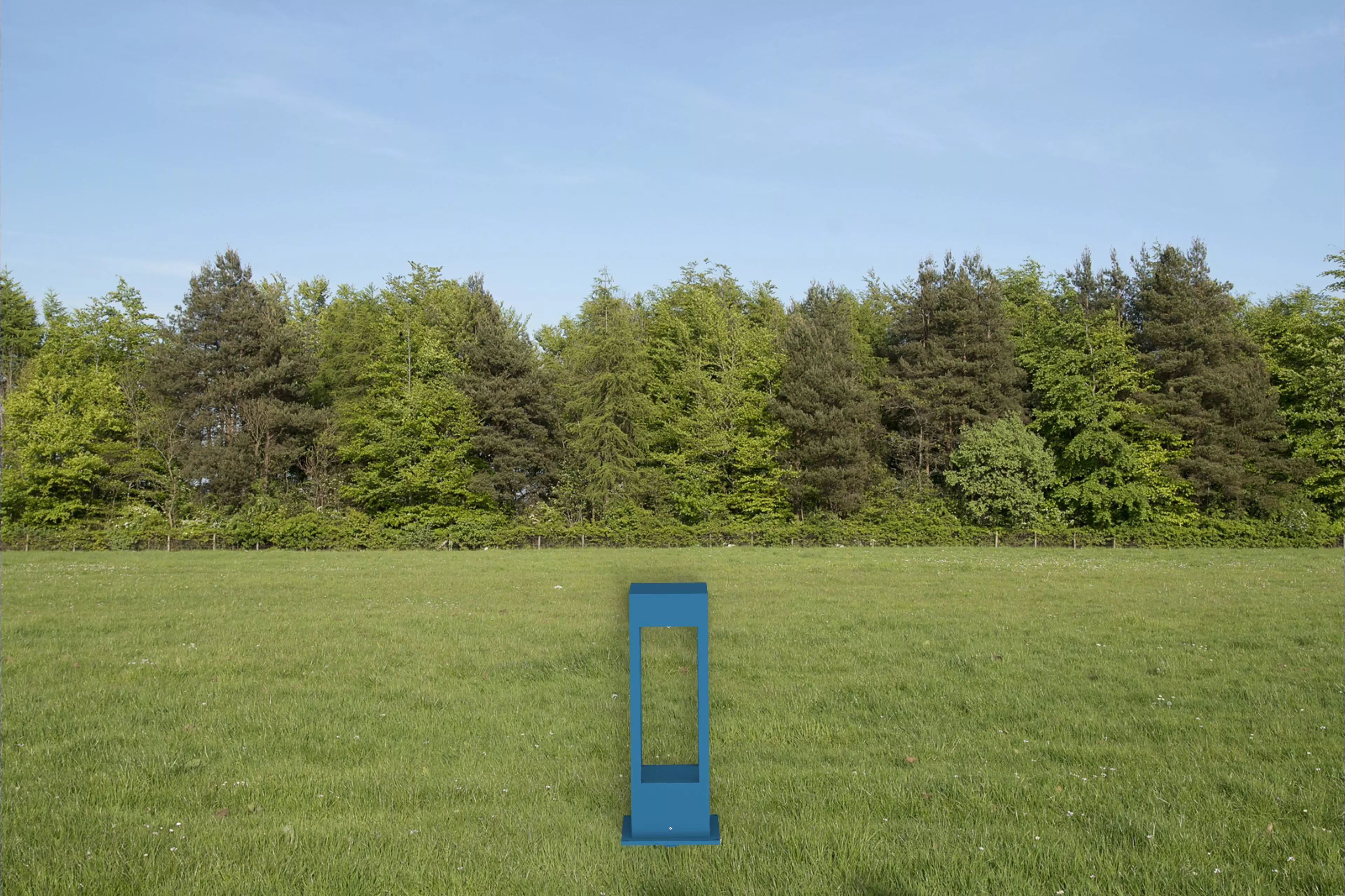 10W BOLLARD GARDEN LIGHT Free 3D model
