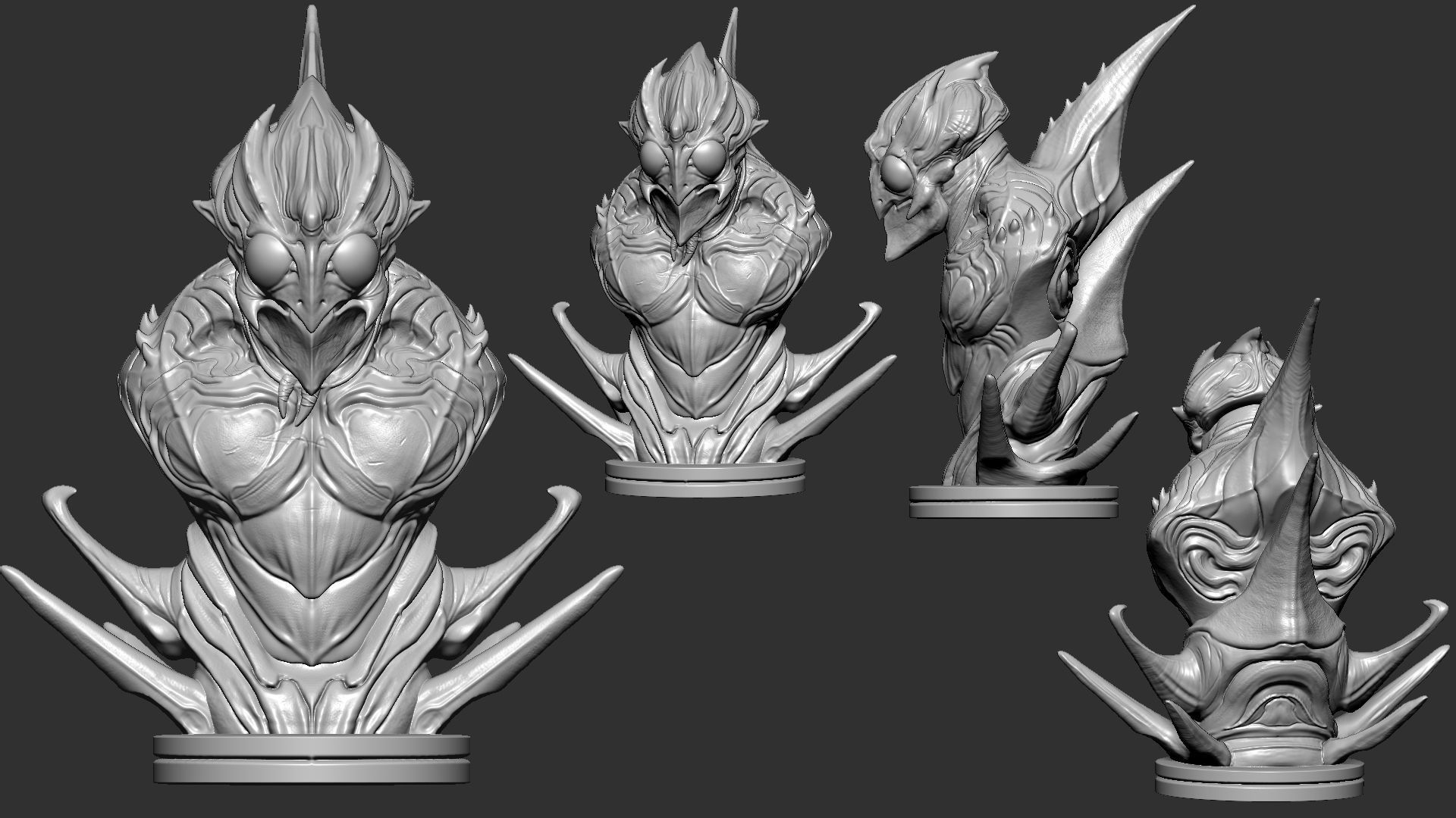 Kamen rider amazon 3D print model_1