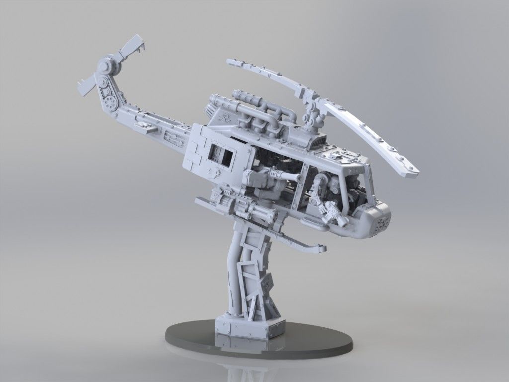ORK-O-KEZZ Greenskins War Kopta 3D print model_0