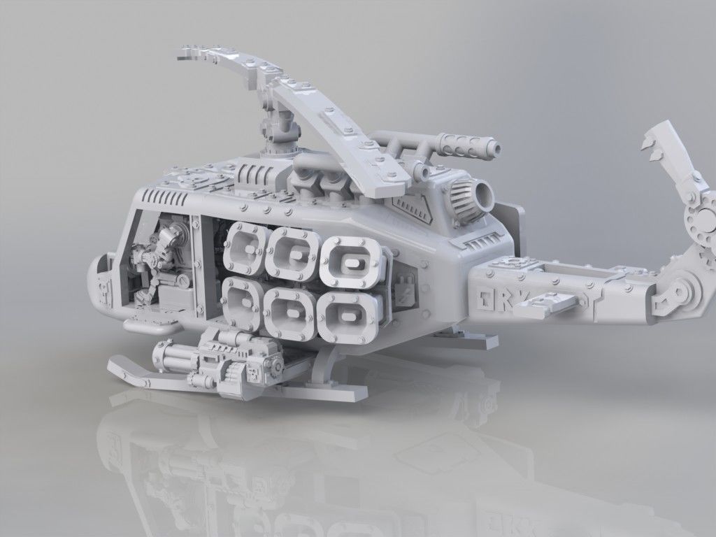 ORK-O-KEZZ Greenskins War Kopta 3D print model_5