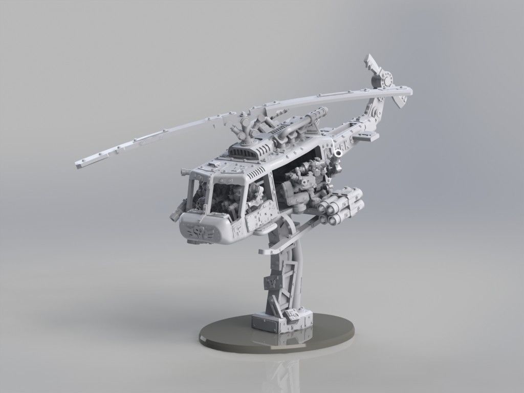ORK-O-KEZZ Greenskins War Kopta 3D print model_1