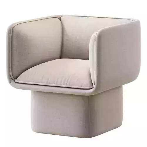 Block Armchair By Missana