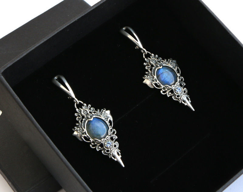 SET -Sculpted printed jewelry models in a vintage fantasy style 3D print model_5