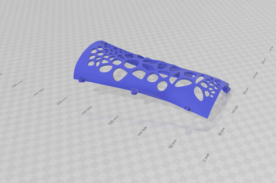 ARM SPLINT - 3D PRINT 3D print model_2